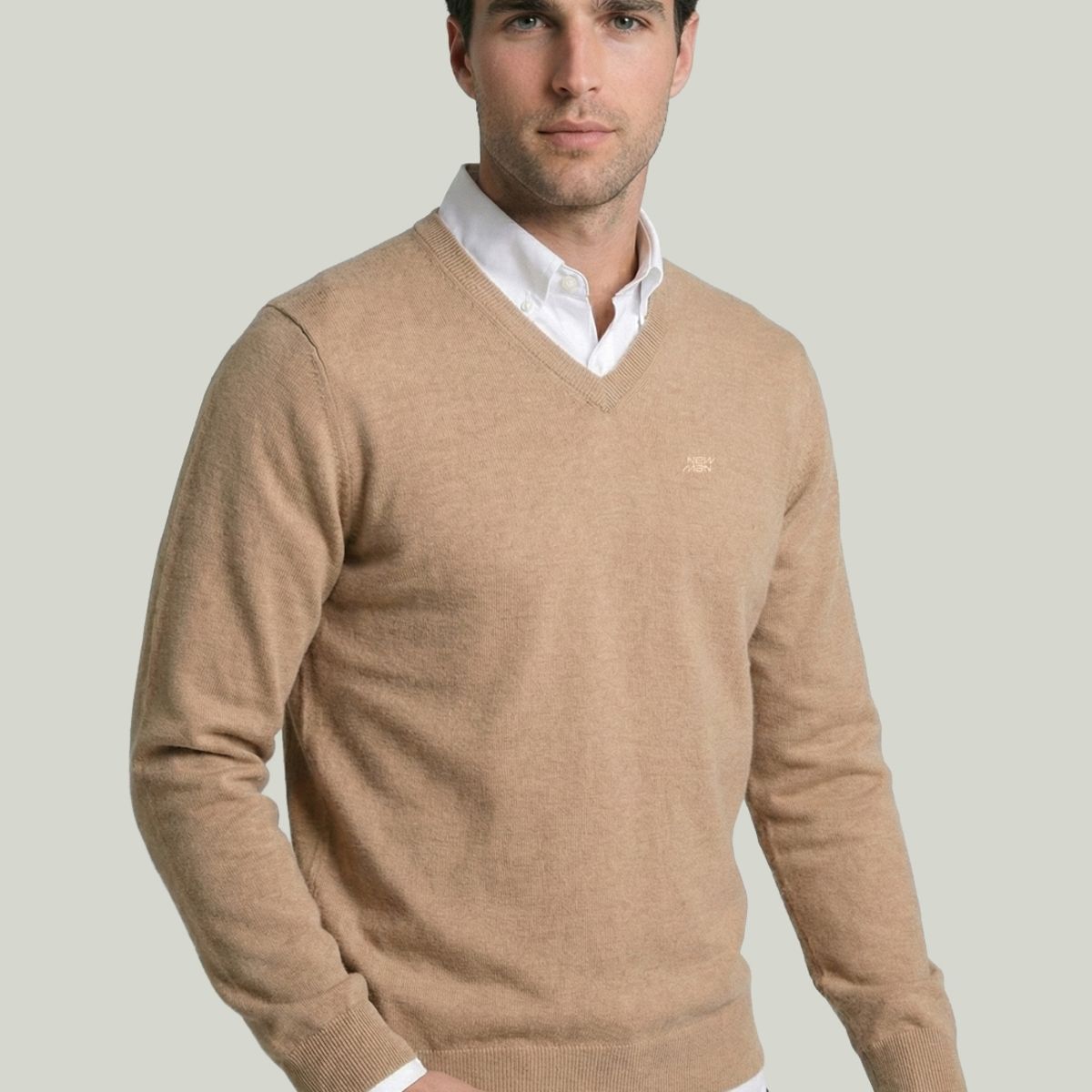 NEW MAN - Sweater Merida Oat New Man