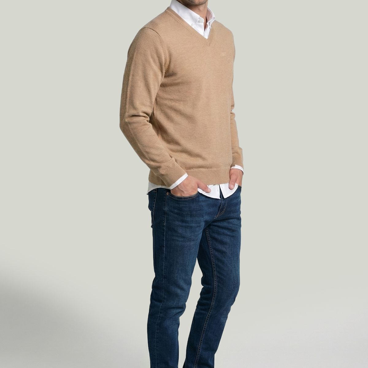 NEW MAN - Sweater Merida Oat New Man
