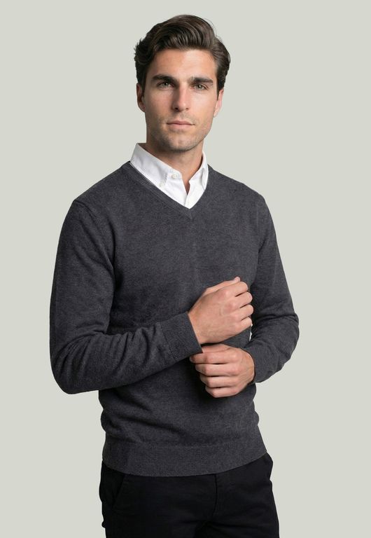 NEW MAN Sweater Merida Graphito Melange