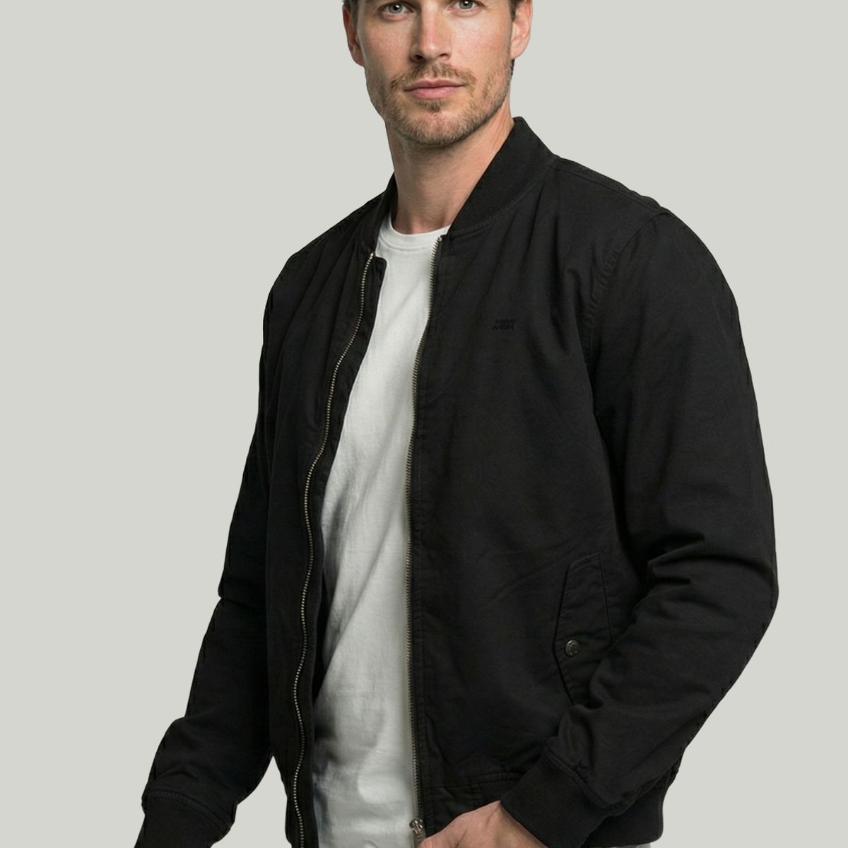 NEW MAN - Chaqueta Nantes Black New Man