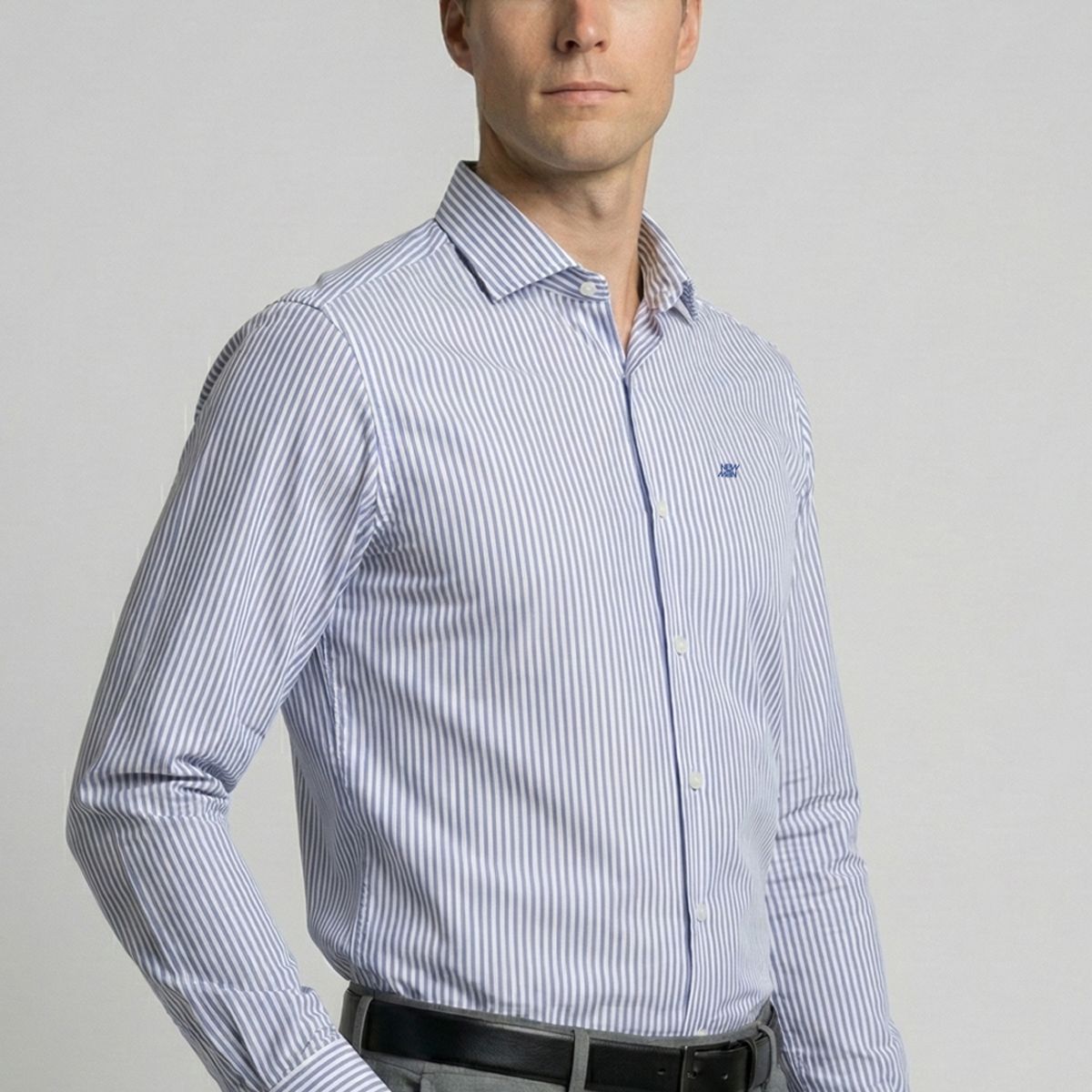 NEW MAN - Camisa Ginebra Dk.Blue New Man