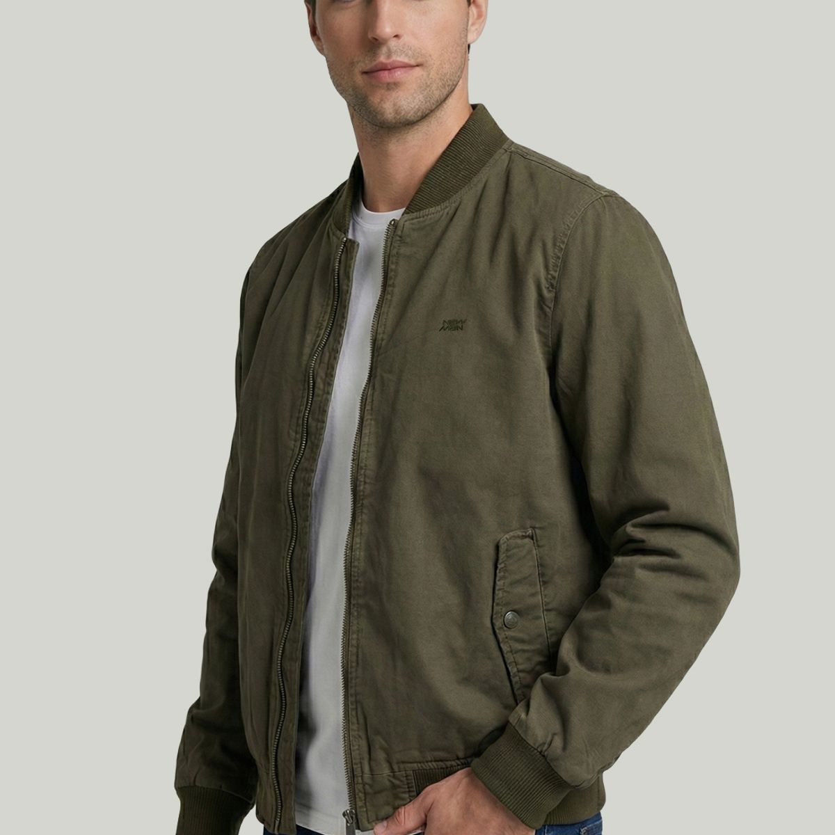 NEW MAN - Chaqueta Nantes Military New Man