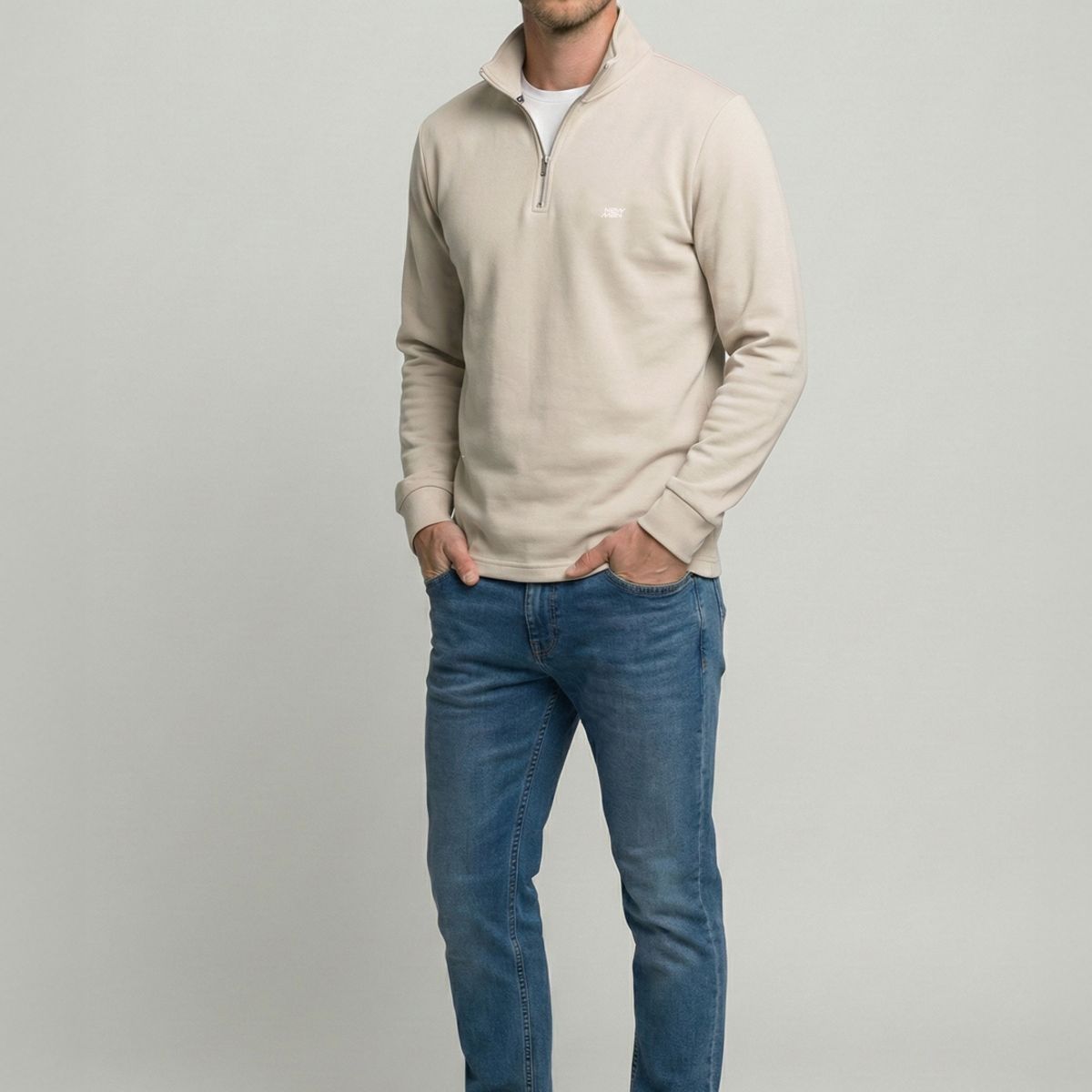 NEW MAN - Poleron Baleares Sand New Man