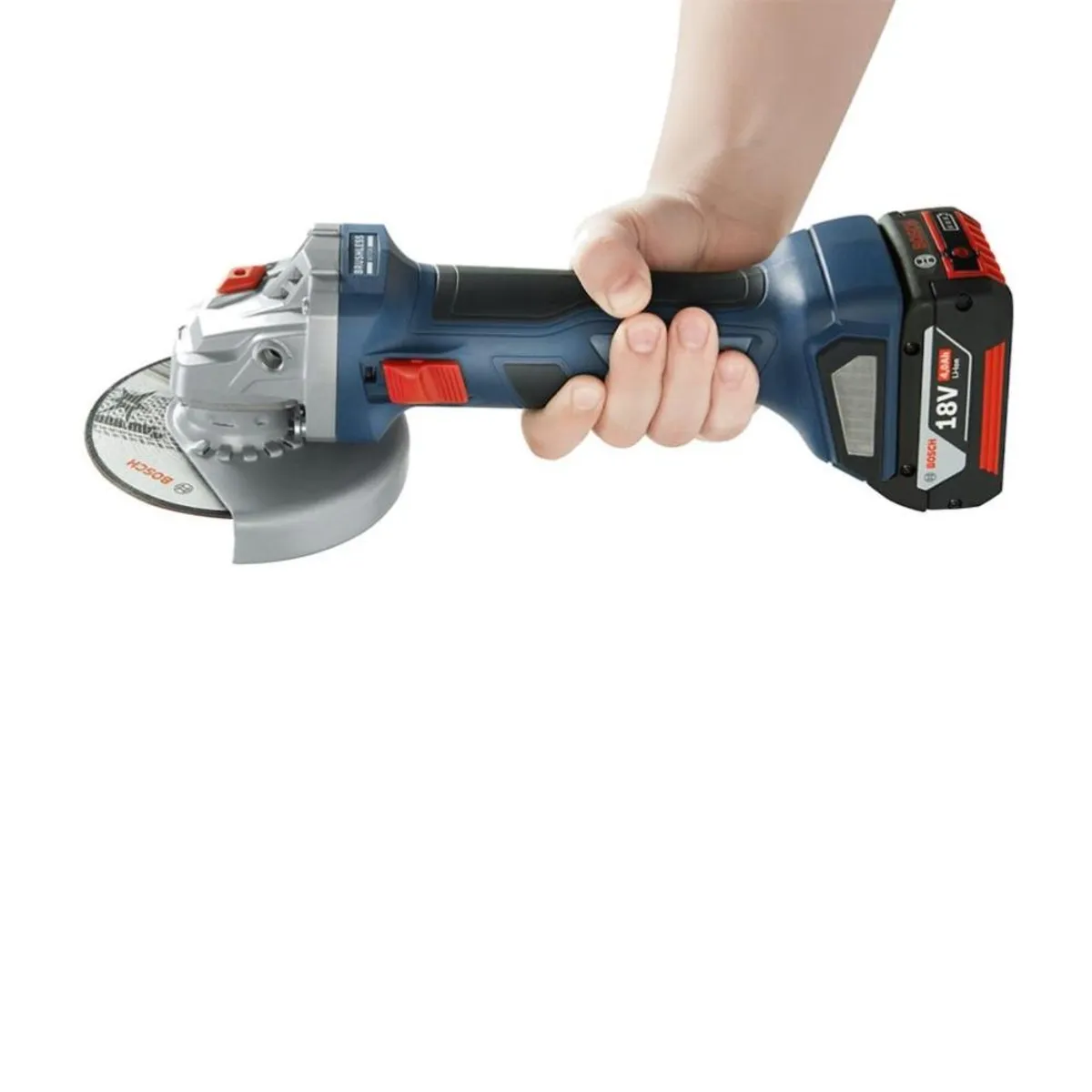 BOSCH - ESMERIL ANGULAR 18V BOSCH GWS 180 7 1 BAT 40AH+CARG