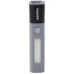 PHILIPS - Linterna LED 10W USB-C Recargable Zoom 4 Modos 150m - SC
