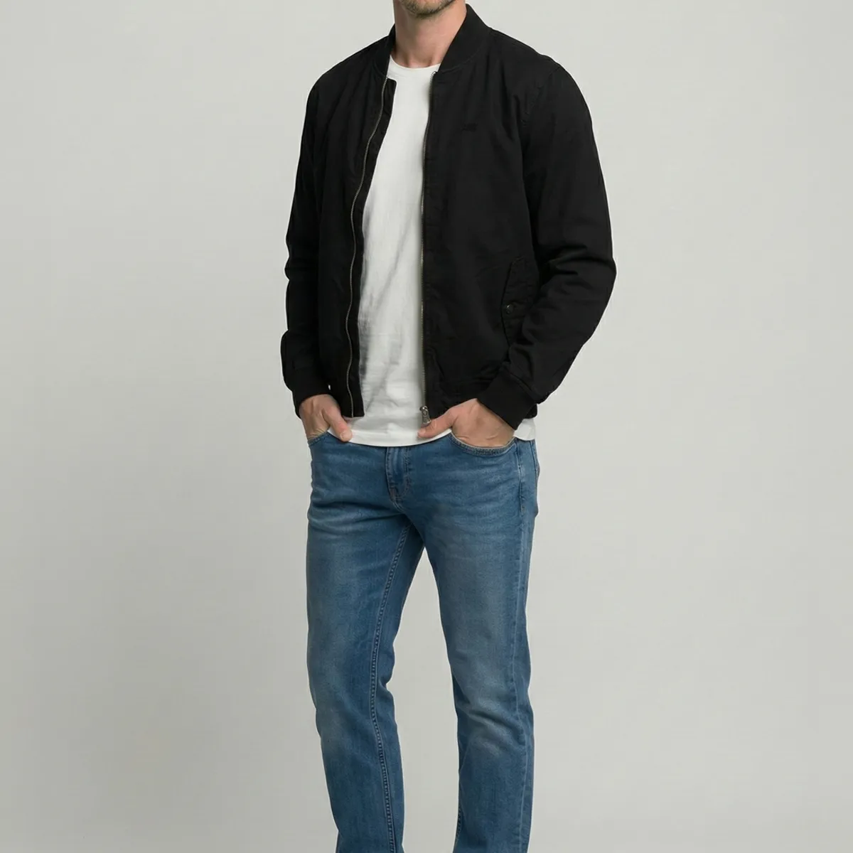 NEW MAN - Chaqueta Nantes Black New Man