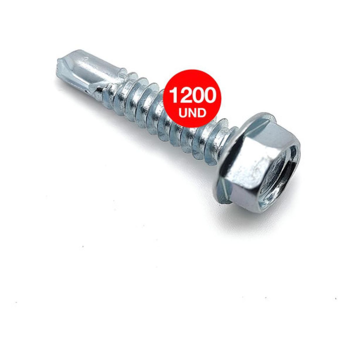 DRL LIGHTING - 4 Cajas Tornillo Hexagonal Wisefix Ptabroca 10x1 14 1200u