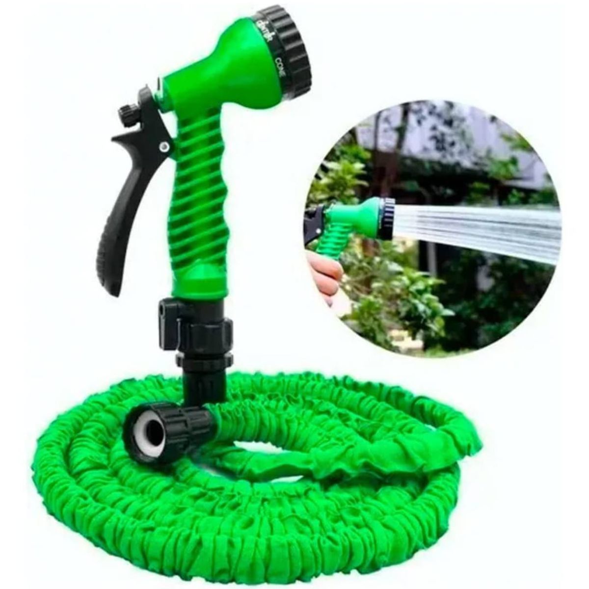 MOVI - MANGUERA EXPANDIBLE HASTA 22.5 MTS CON ROCIADOR DE 7 POSICIONES