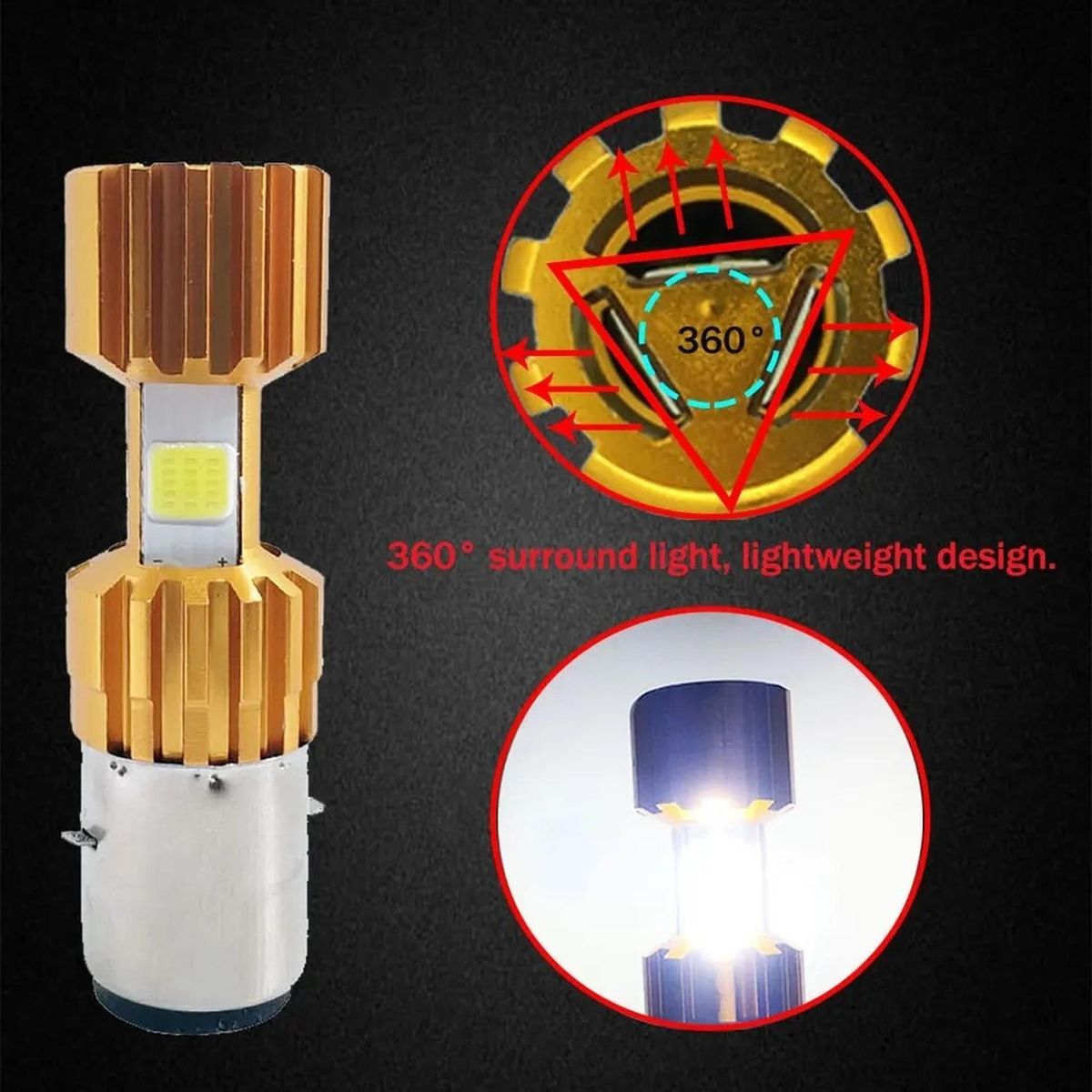 GENERICO - Ampolleta Led Keeway Super Light 200 / 3500 Lm