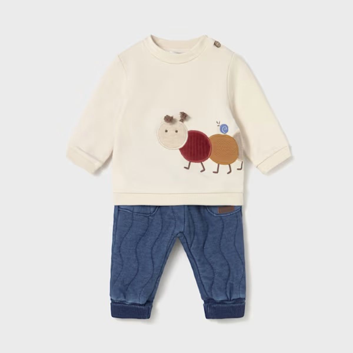 MAYORAL - Conjunto pantalón acolchado recién nacido