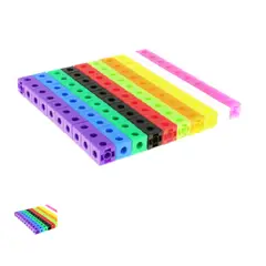 GENERICO - CUBOS CONECTORES UNIFIX MULTIENCAJE 100 UNIDADES