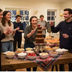 MOVI - Cascada Fuente de Chocolate Fondue 4 niveles