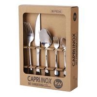 Set Cubiertos 30 Piezas Acero Inox - Capri Inox