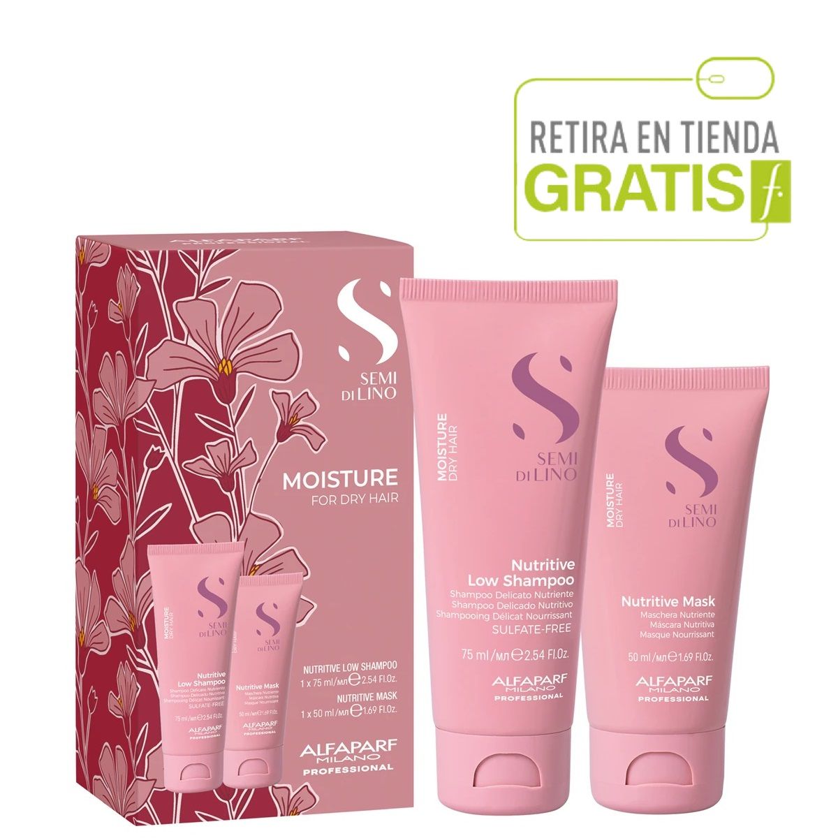 ALFAPARF MILANO - ALFAPARF Kit Mini Nutrición Semi di Lino