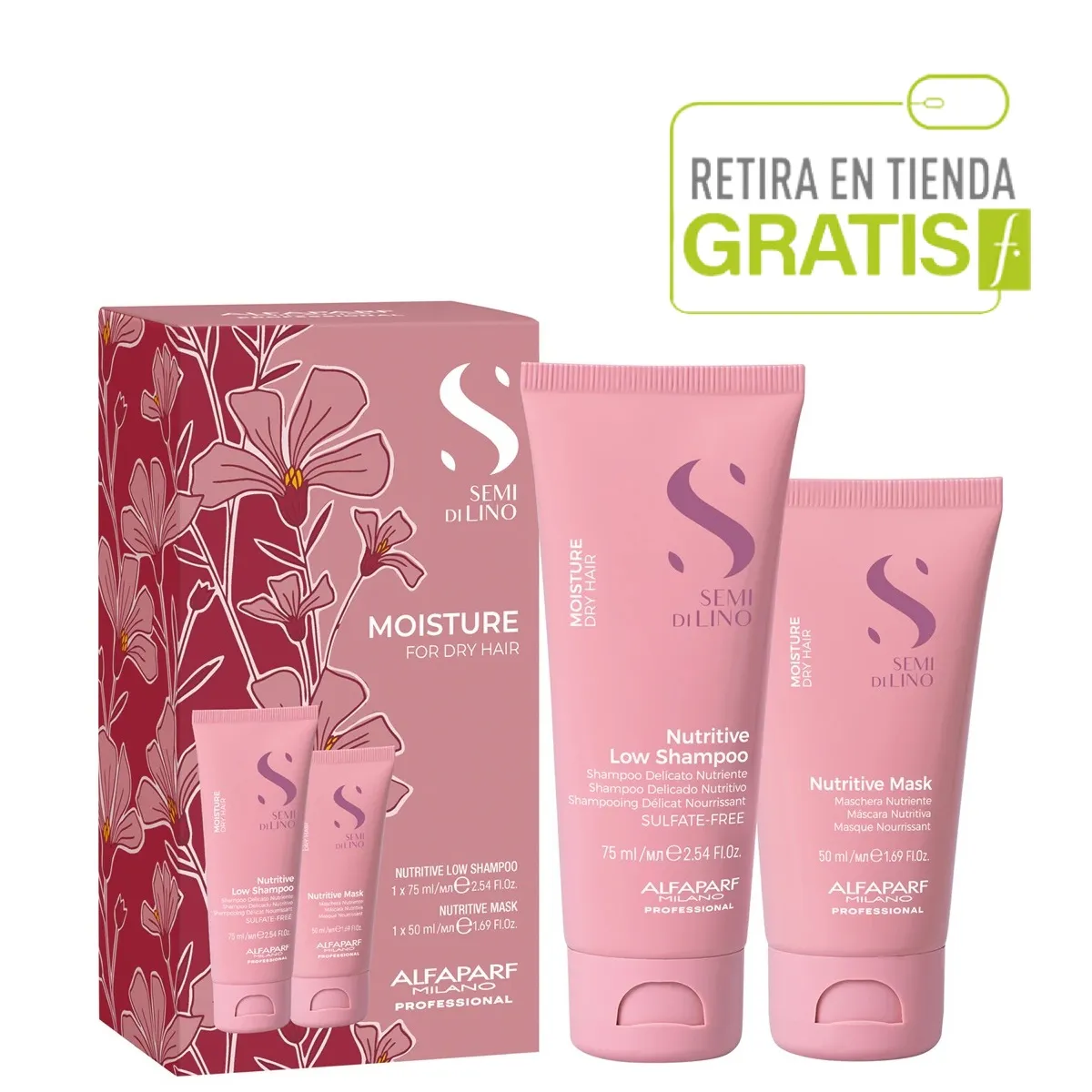 ALFAPARF MILANO - ALFAPARF Kit Mini Nutrición Semi di Lino