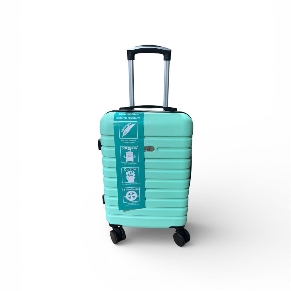 DINASTELLA - Maleta Cabina ruedas desmontables Azul Danicolle