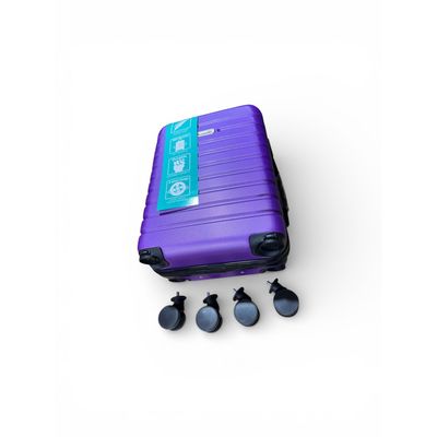 Imagen 2 del producto Maleta Cabina ruedas desmontables Morado Danicolle