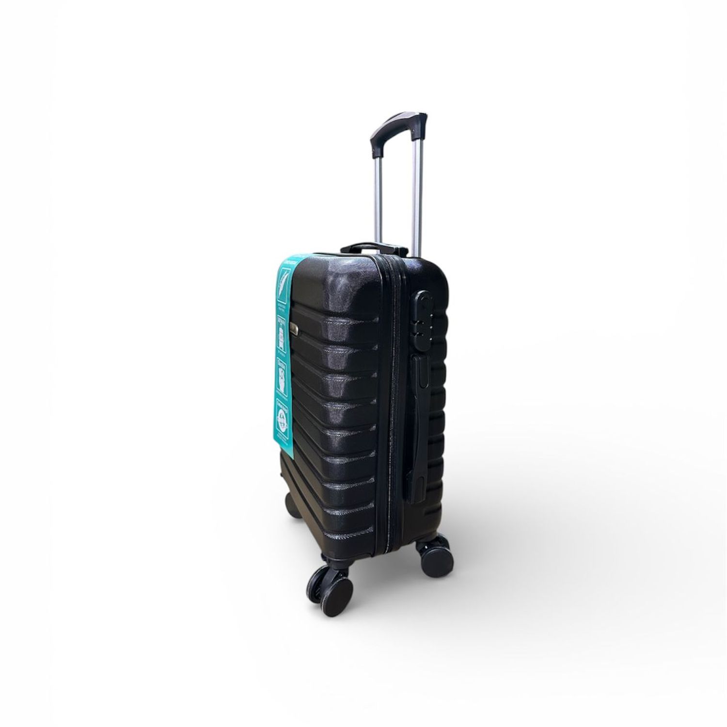 きぃ　1506080 DINASTELLA Maleta Cabina ruedas desmontables Negra Danicolle