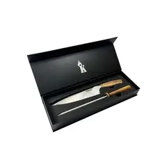 KANGKAWE - SET PARRILLERO CUCHILLO CATEMU + ASTIL EDICIÓN LIMITADA BLACK