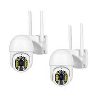 Pack X2 Camara Ip Wifi Exterior 1080p Inalambrica Hd Blancoo