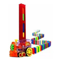 GENERICO - Trencito de Juguete Domino para Niños Juego Interactivo