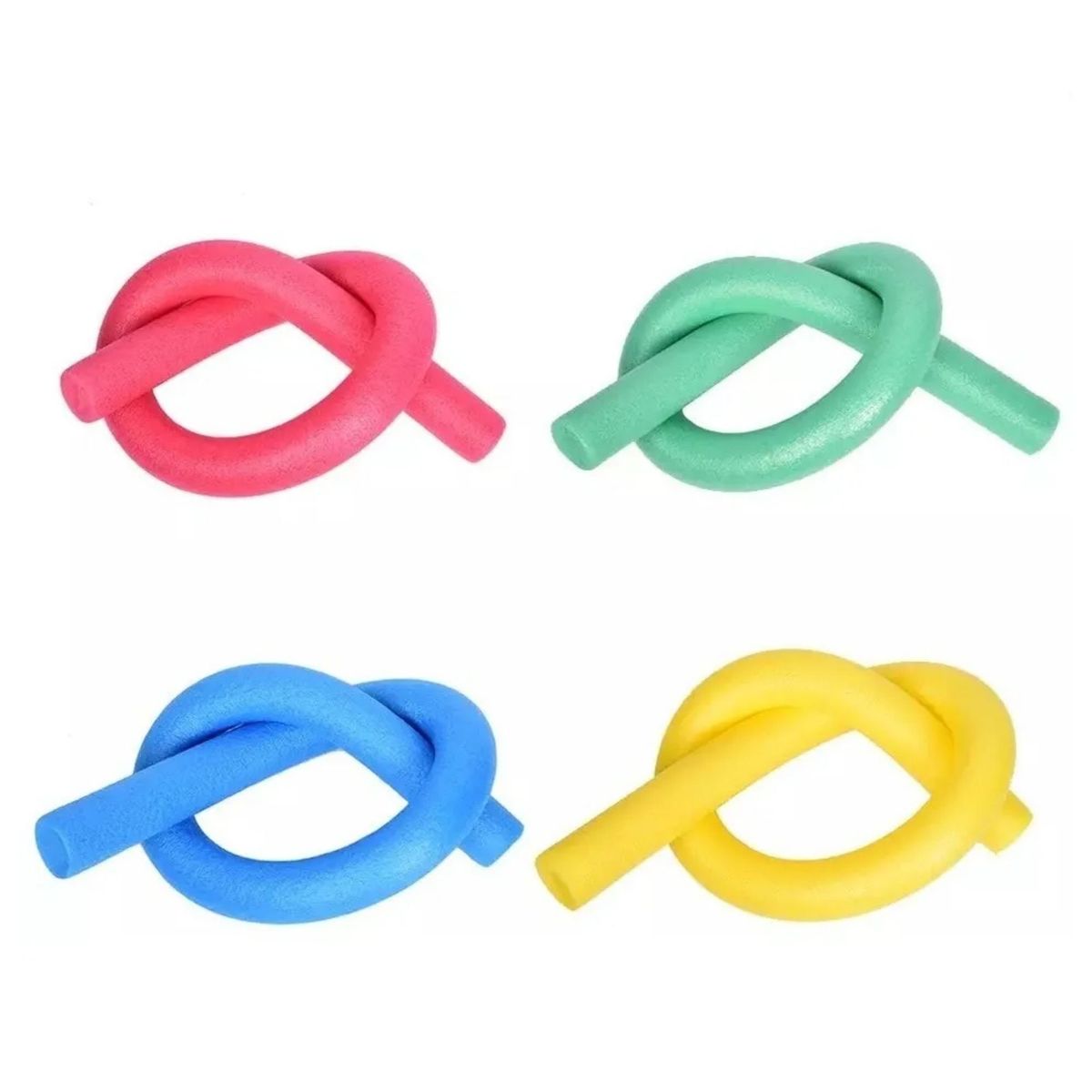 GENERICO - Flotador Fideo Espuma Para Piscina Niños Niñas Pack De4