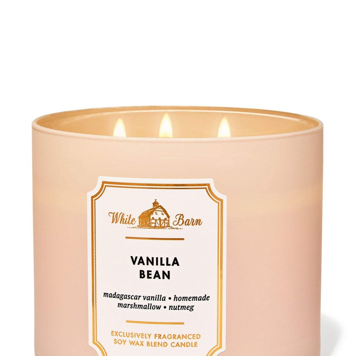 BATH & BODY WORKS - Vela Grande Bath & Body Works Vanilla Bean