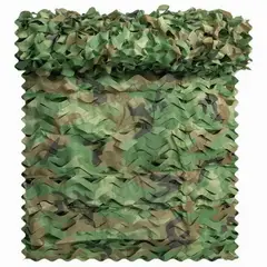 GENERICO - Malla Camuflaje Red Táctica Sombra Militar 3x6 Metros