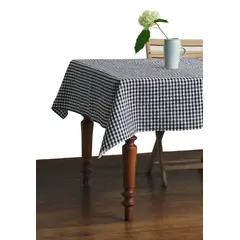 OKAY - Mantel Rectangular Cuadros Tela Lino Colores 140x220cm