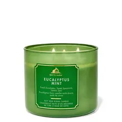 BATH & BODY WORKS - Vela Grande Eucalyptus Mint