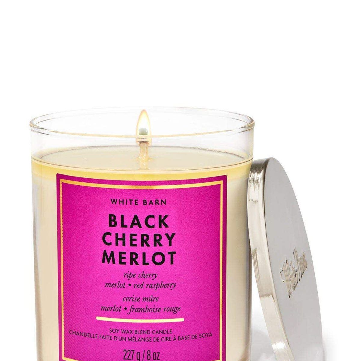 BATH & BODY WORKS - Vela Mediana Bath & Body Works Black Cherry Merlot