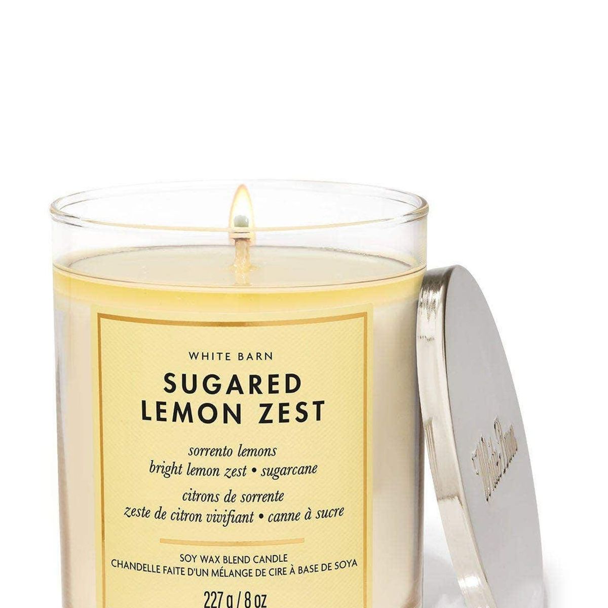 BATH & BODY WORKS - Vela Mediana Bath & Body Works Sugared Lemonzest