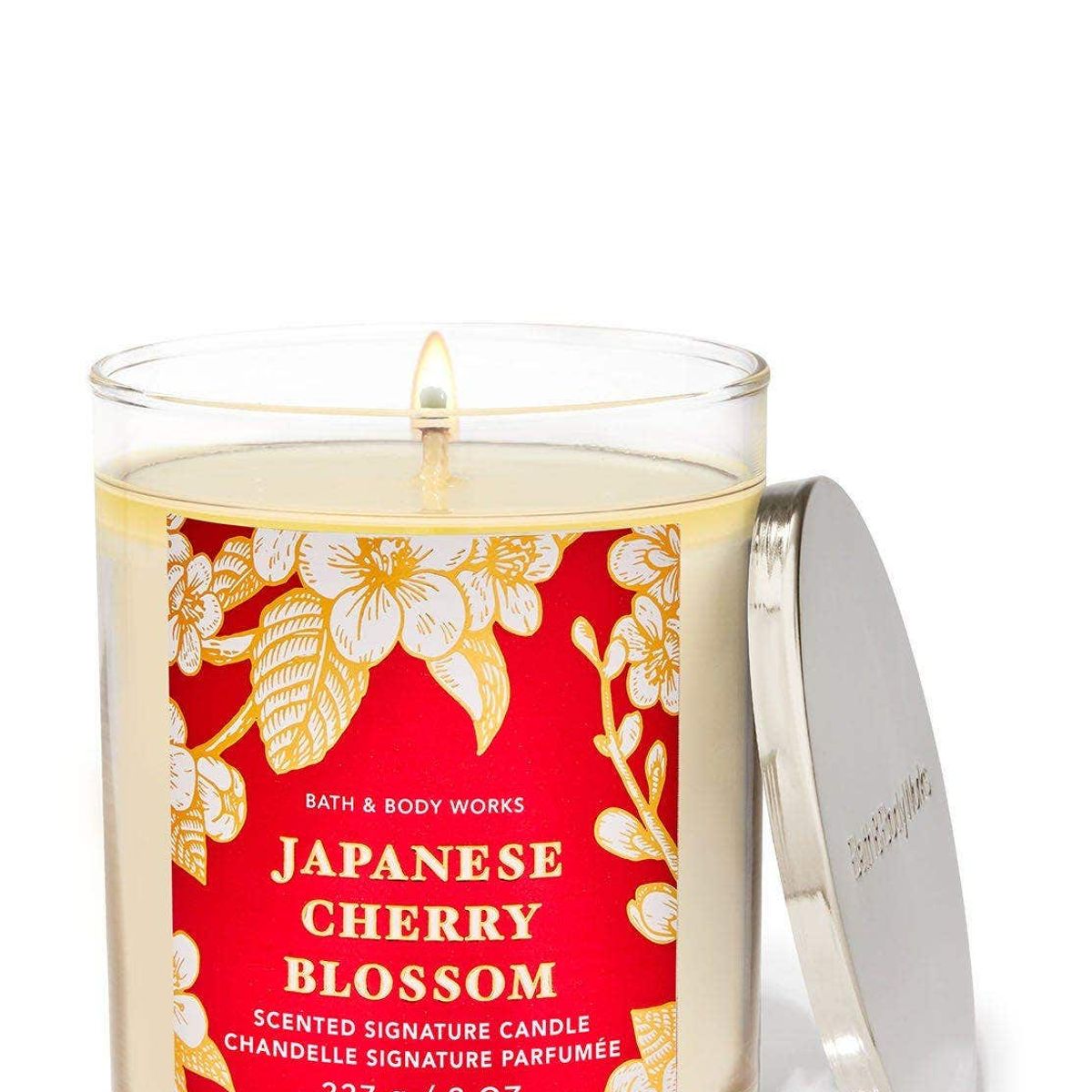 BATH & BODY WORKS - Vela Mediana Bath & Body Works Japanese Cherry Blossom