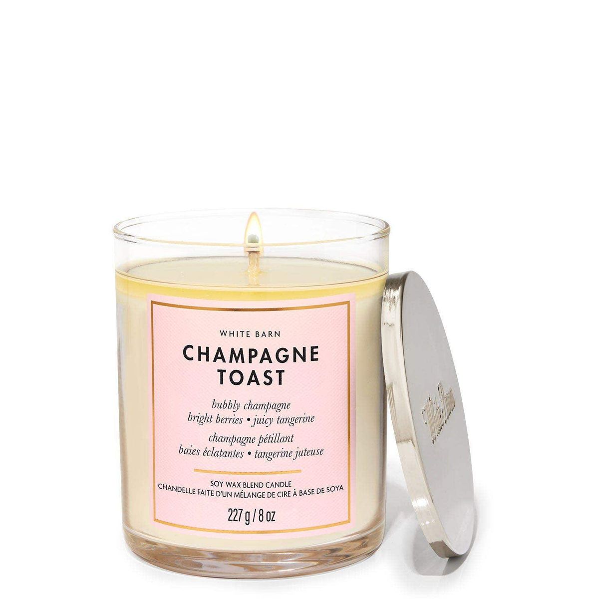 BATH & BODY WORKS - Vela Mediana Bath & Body Works Champagne Toast