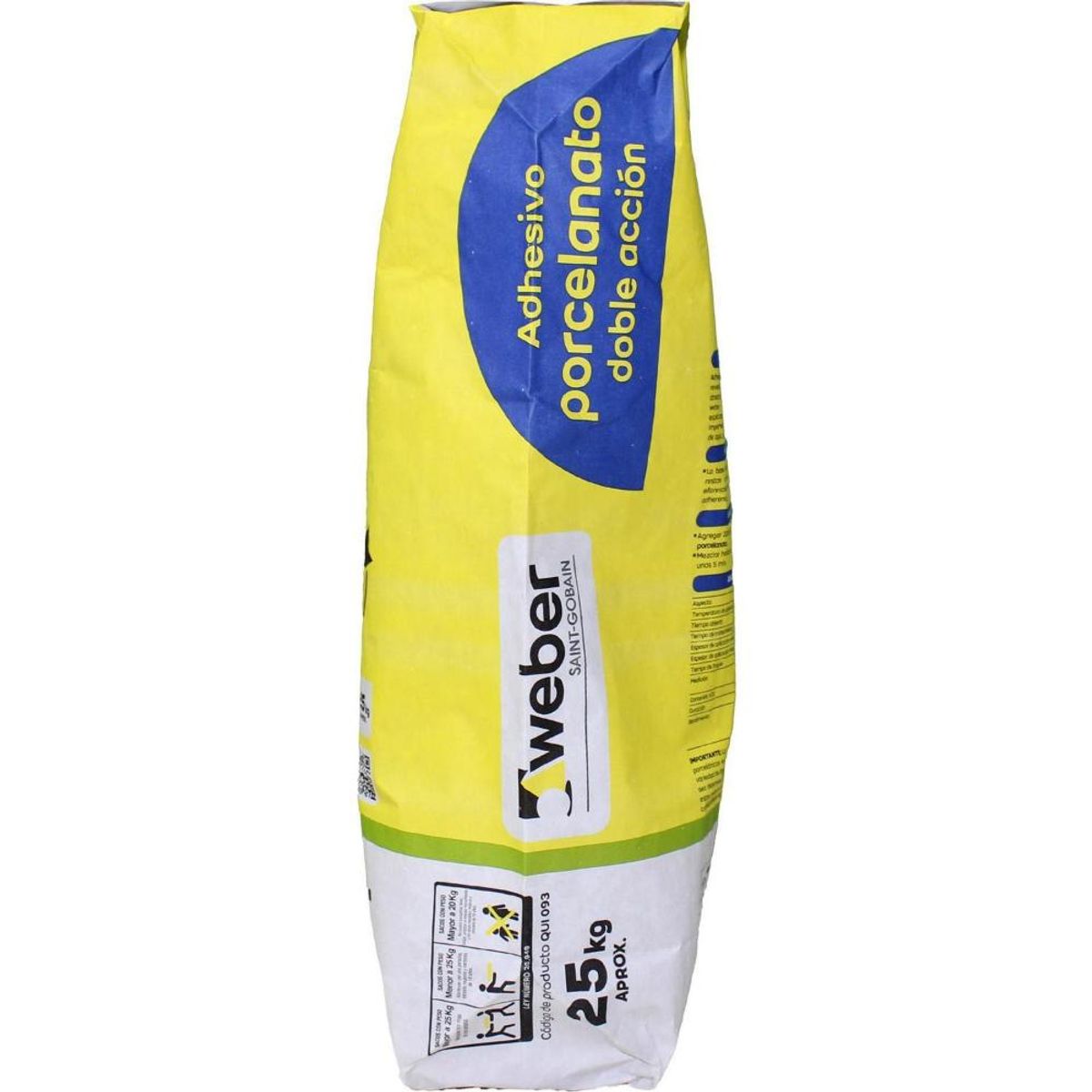ADHESIVO WEBER POLVO DA 25 KG, marca WEBER - Foto 2