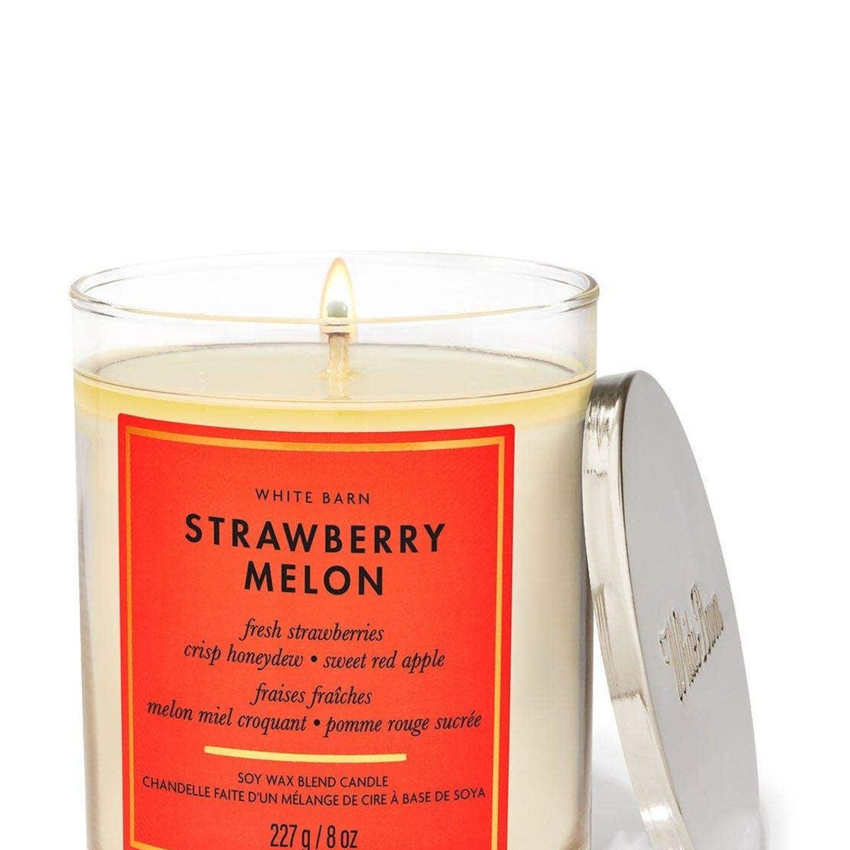 BATH & BODY WORKS - Vela Mediana Bath & Body Works Strawberry Melon