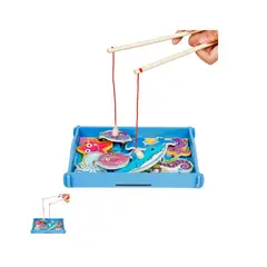 GENERICO - JUEGO DE PESCA MAGNETICA CON BANDEJA