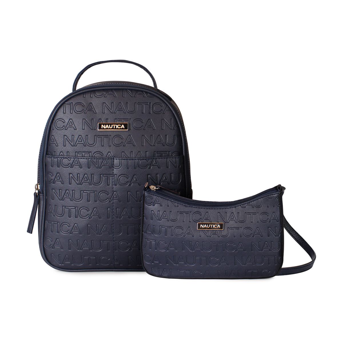 NAUTICA - Pack Nautica Mochila Queen + Cartera Lady azul