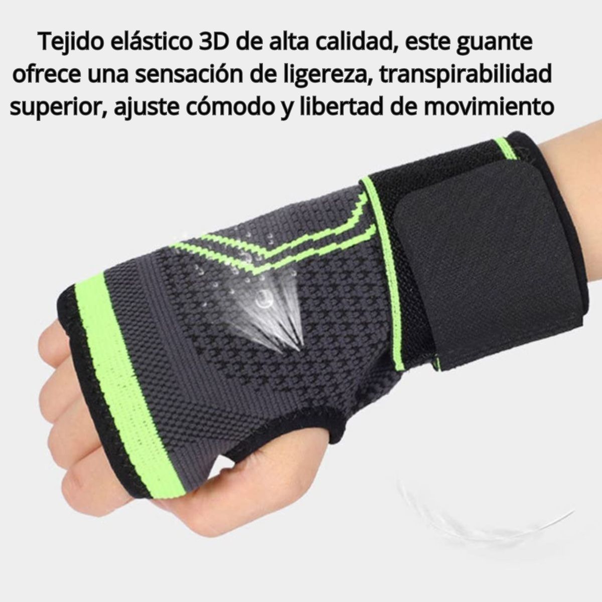 GENERICO - Muñequera Antebrazo Deportiva Ajustable Con Compresión