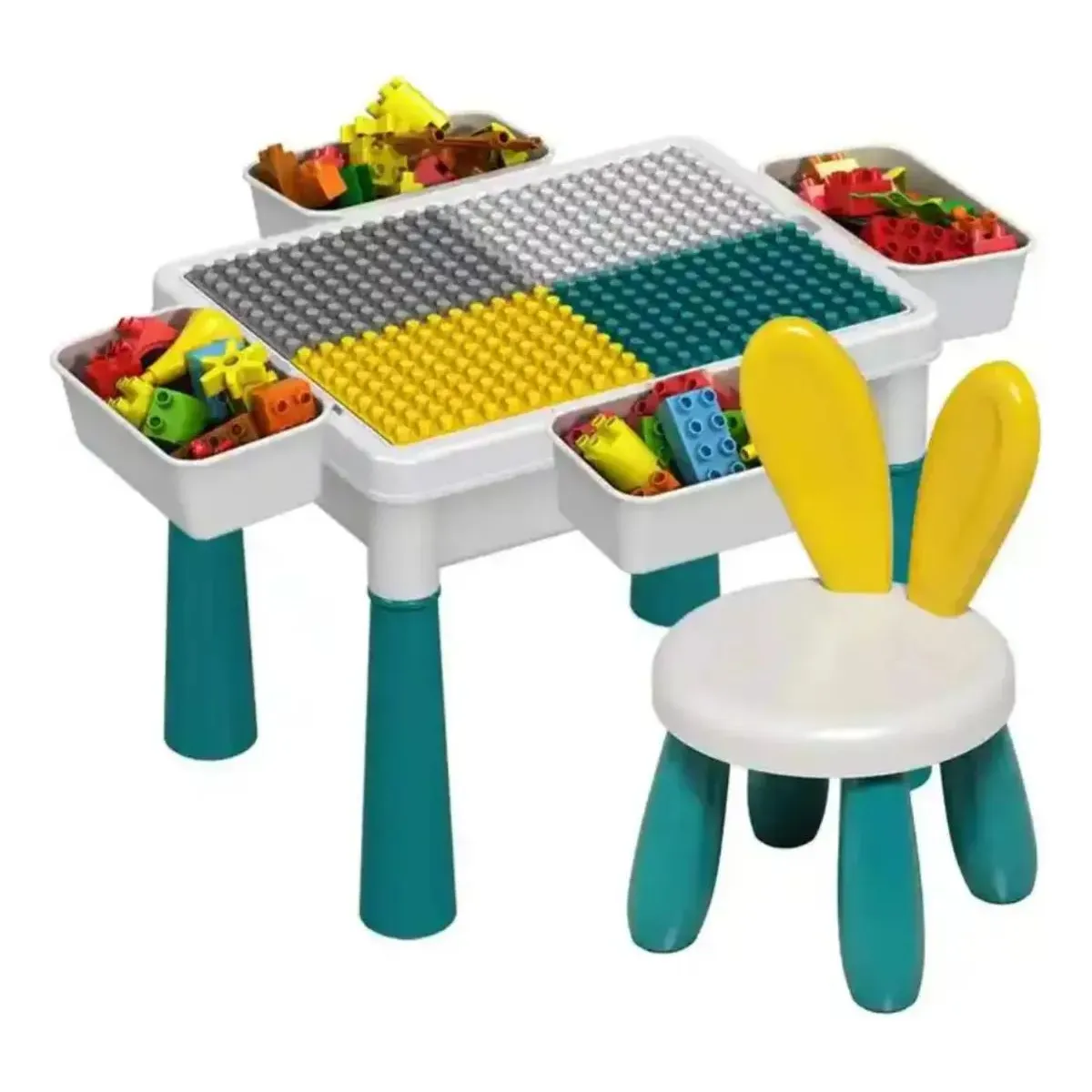 GENERICO - Juego De Mesa Didáctica Para Bebés 86 PIEZAS