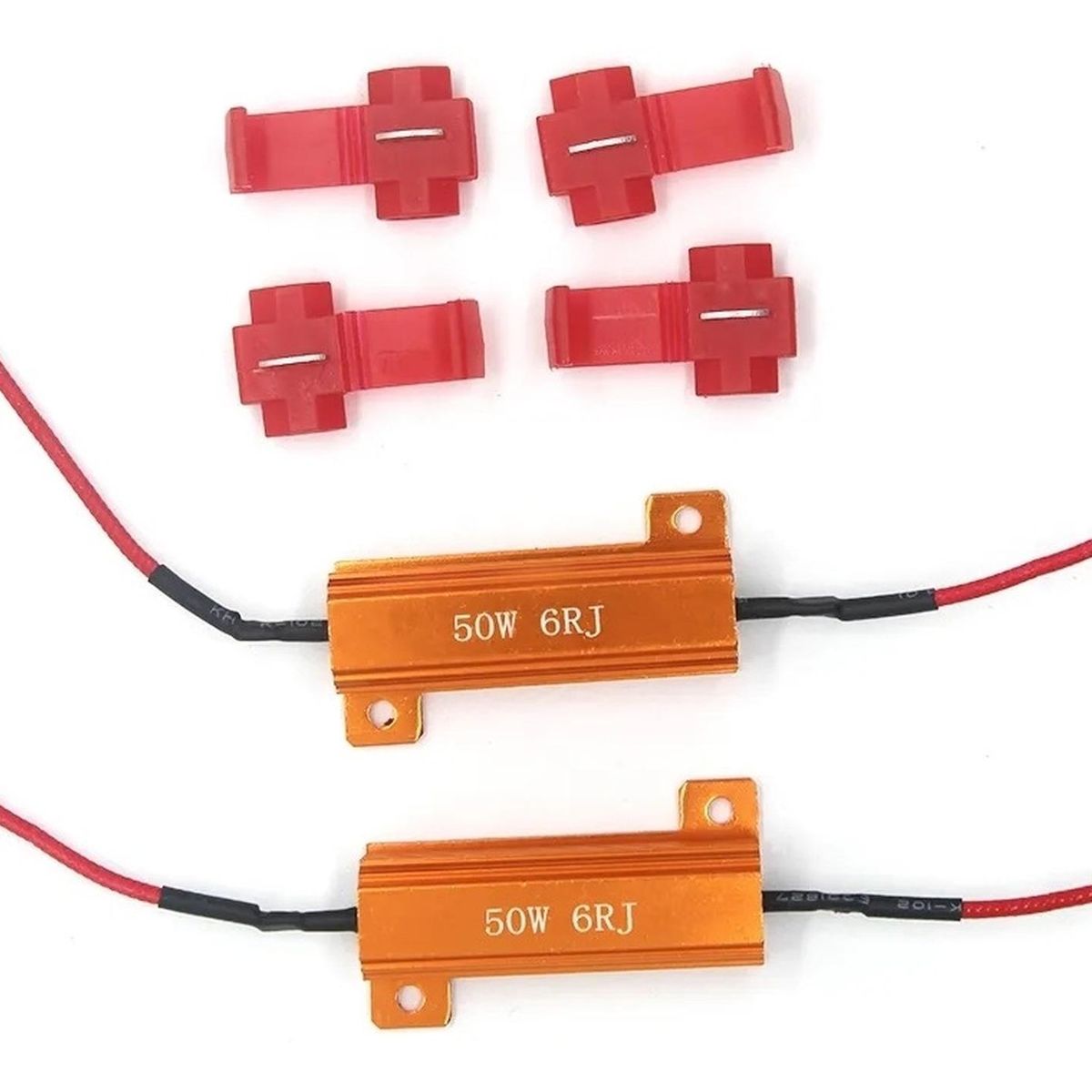 GENERICO - Resistencia De Carga 50w / 6 Ohm Ampolletas Led Universal