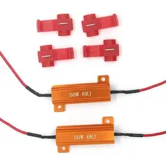 GENERICO - Resistencia De Carga 50w / 6 Ohm Ampolletas Led Universal