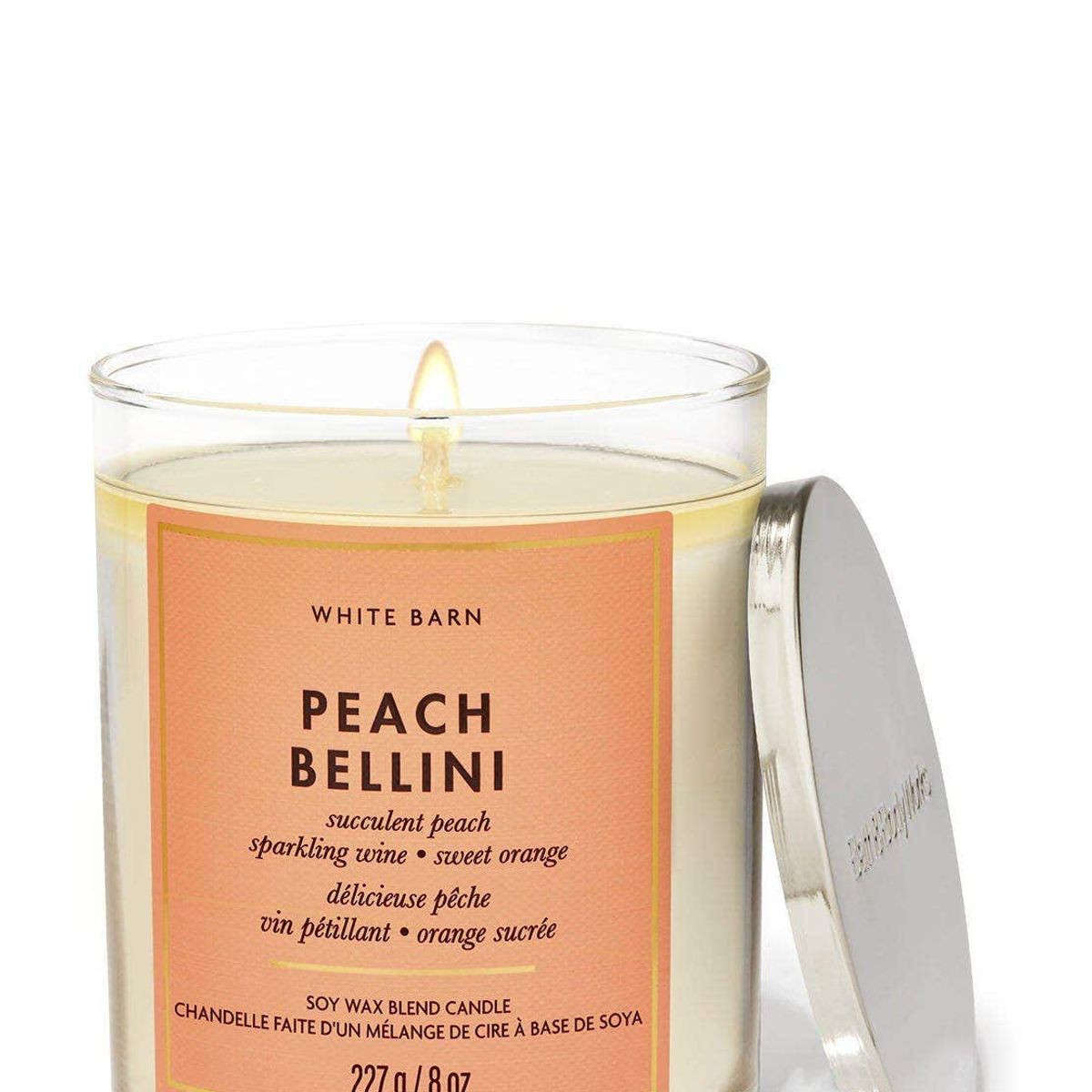 BATH & BODY WORKS - Vela Mediana Bath & Body Works Peach Bellini
