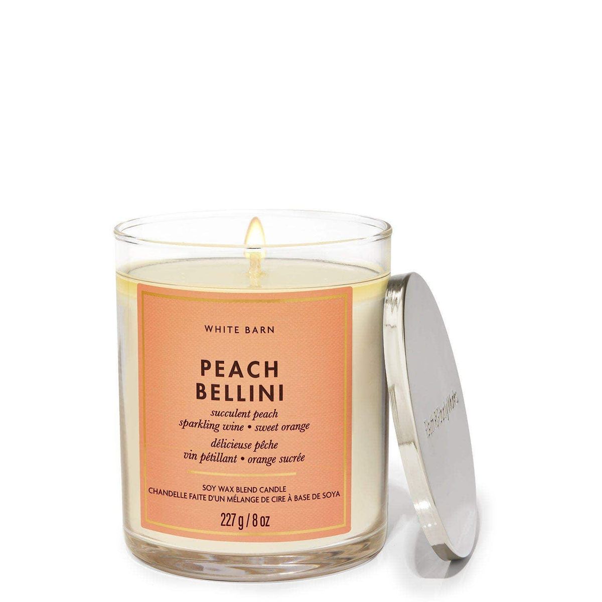 BATH & BODY WORKS - Vela Mediana Bath & Body Works Peach Bellini