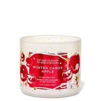 Vela Grande Bath and Body Works Winter Candy Apple