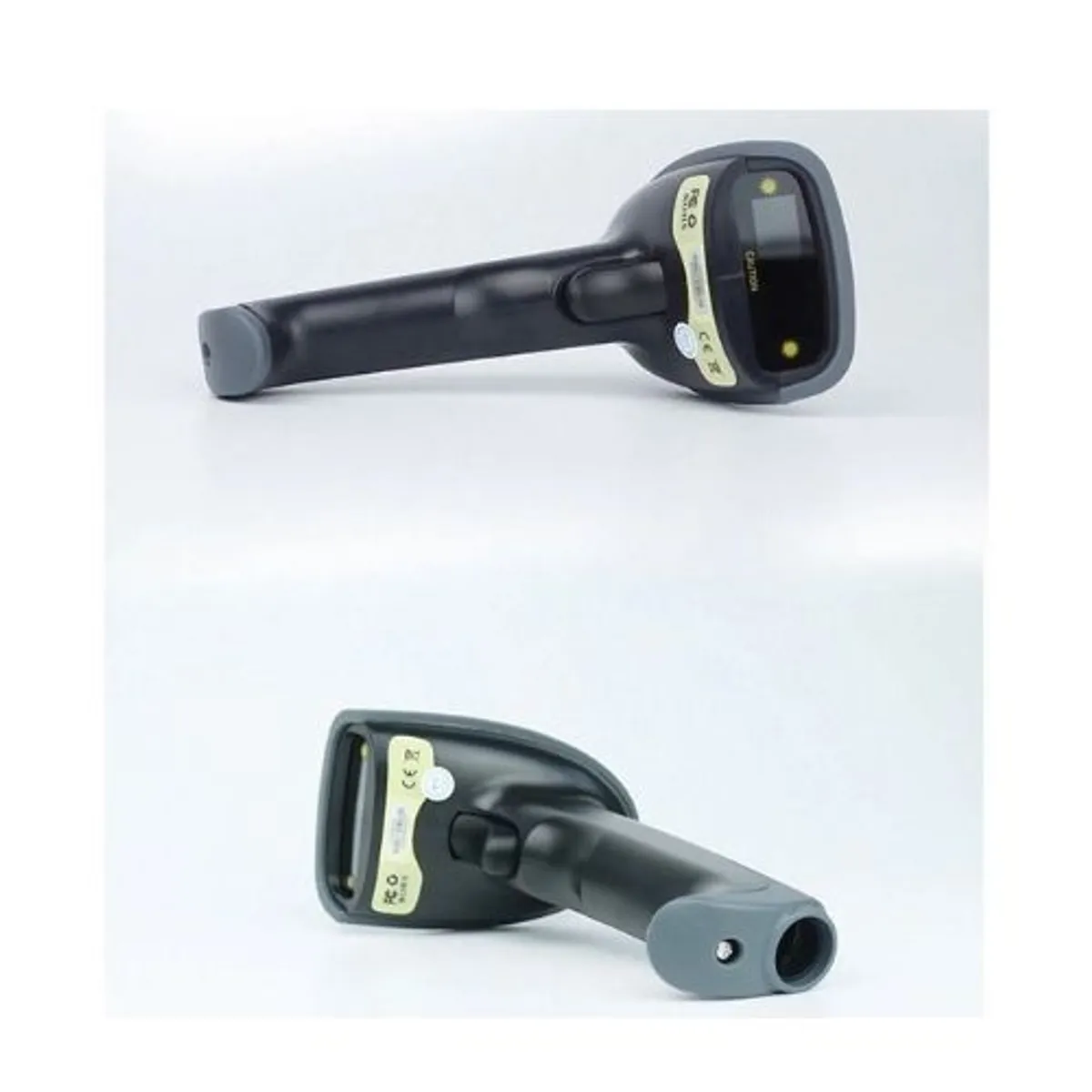 GENERICO - Lector Escáner Código Barras Inalámbrico 24g + Pistola Negro Usb