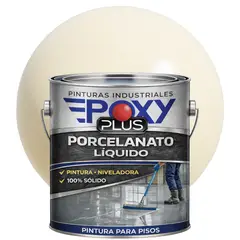EPOXY - PORCELANATO LIQUIDO PREMIUM - KIT GALÓN - BLANCO PERLA RAL 1013