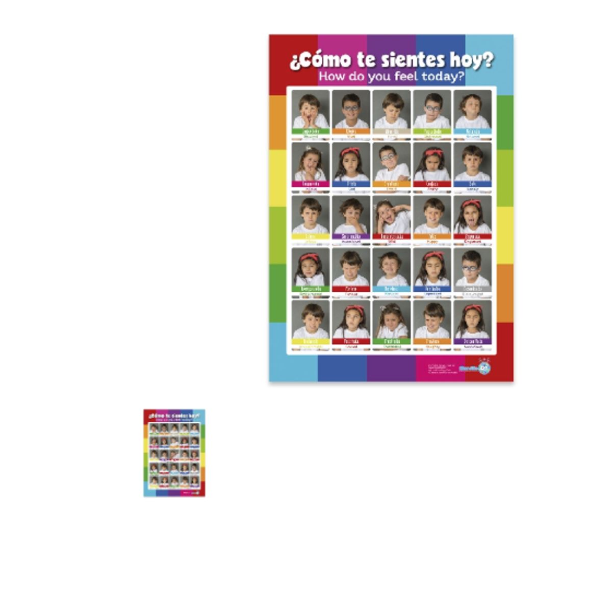 GENERICO - AFICHE DE LAS EMOCIONES FACES