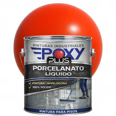 EPOXY - PORCELANATO LIQUIDO PREMIUM - KIT GALÓN - NARANJA ROJIZO RAL 2001