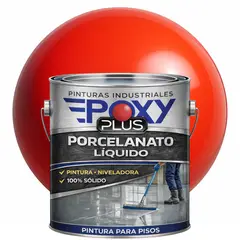 EPOXY - PORCELANATO LIQUIDO PREMIUM - KIT GALÓN - NARANJA SANGRE RAL 2002